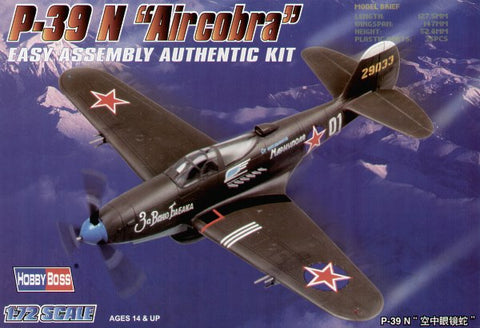 Hobby Boss - 80234 - Bell P-39N Airacobra - 1:72