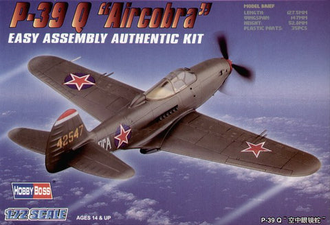 Hobby Boss 80240 - Bell P-39Q Airacobra - 1:72