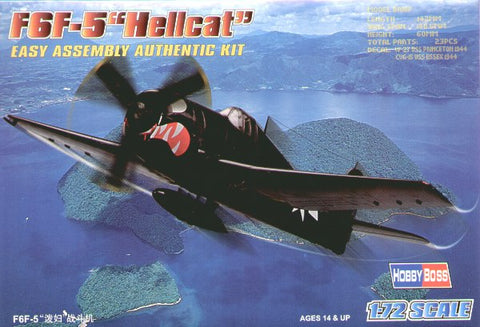 Hobby Boss - 80260 - Grumman F6F-5 Hellcat 'Easy Build' - 1:72