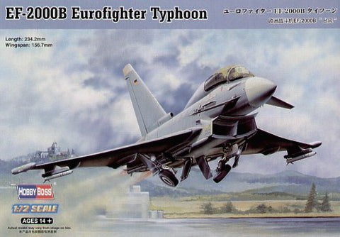 Hobby Boss 80265 - Eurofighter EF-2000B Typhoon - 1:72