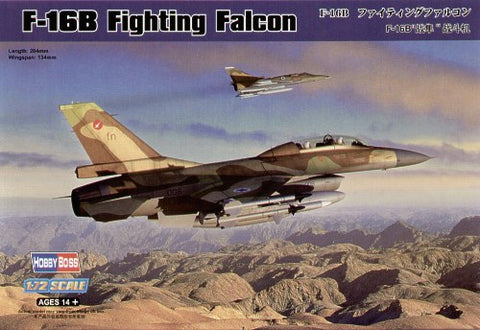 Hobby Boss - 80273 - General-Dynamics F-16B Fighting Falcon - 1:72