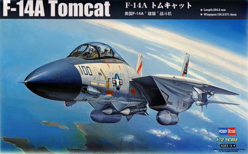 Hobby Boss - 80276 - Grumman F-14A Tomcat - 1:72