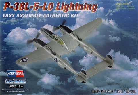 Hobby Boss 80284 - Lockheed P-38L-5-LO Lightning - 1:72