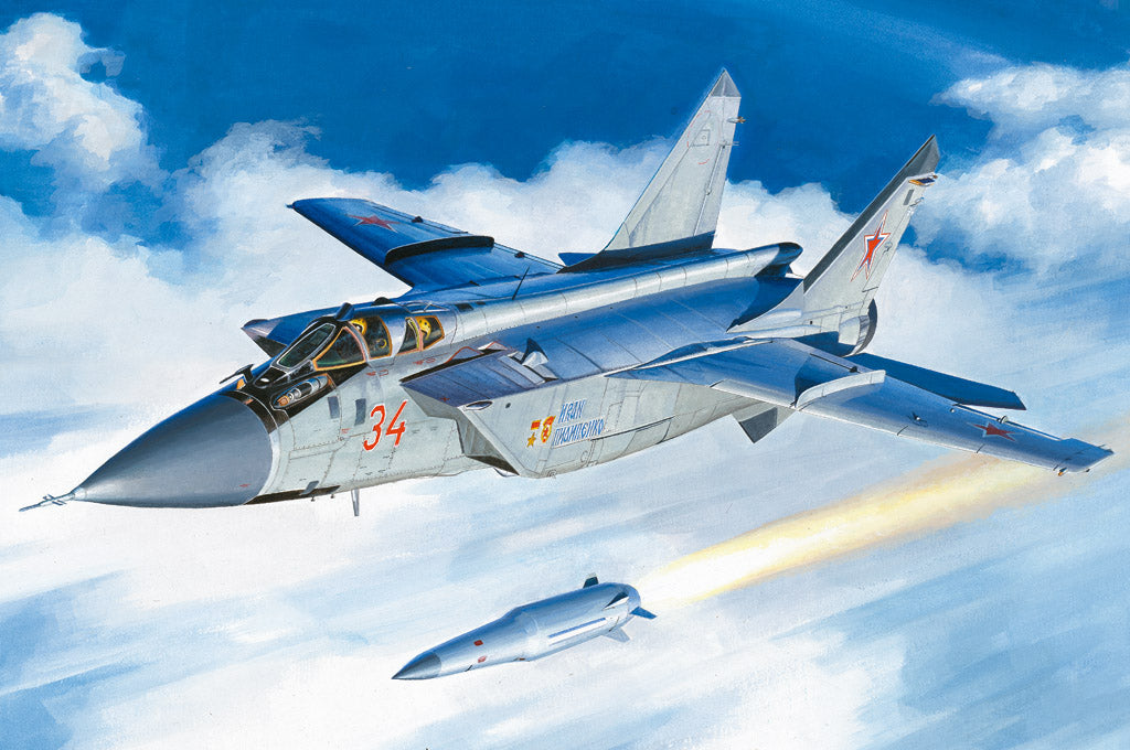 Hobby Boss 81770 - Mikoyan MiG-31BM with KH-47M2 - 1:48