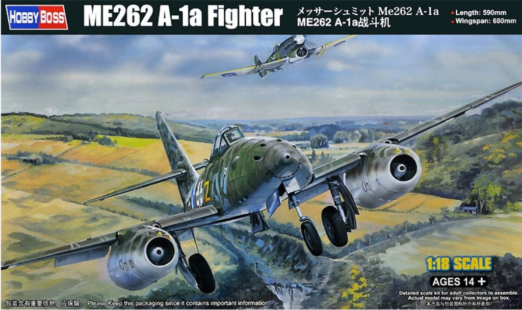 Hobby Boss - 81805 - Messerschmitt Me-262A-1a - 1:18