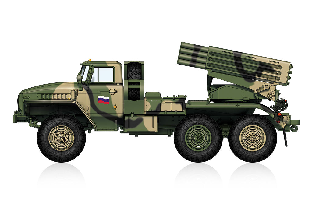 Hobby Boss - 82932 - Russian BM-21 Grad Late Version - 1:72