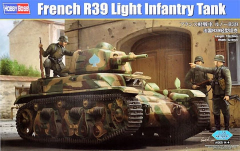 Hobby Boss 83893 - French R39 Light Infantry Tank - 1:35