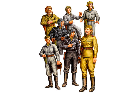 Hobby Boss 84411 - Russian Tank Crew (WWII) - 1:35