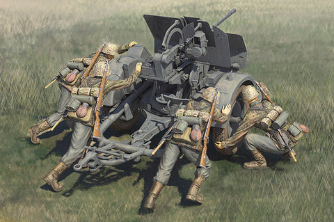 Hobby Boss - 84418 - German 20mm Flak 38 Crews - 1:35