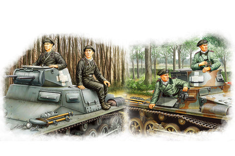 Hobby Boss - 84419 - German Panzer Crew Set - 1:35