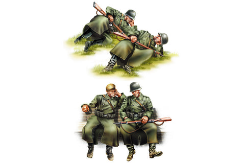 Hobby Boss HB84420 - German Infantry - Taking a Rest - 1:35