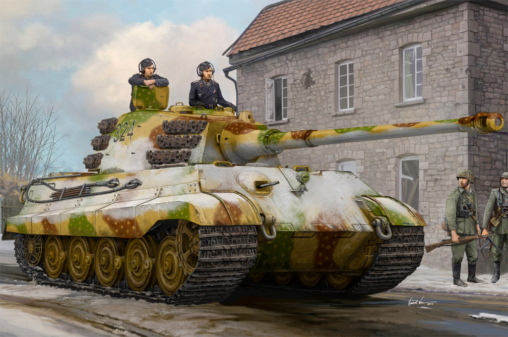 Hobby Boss HB84532 - Pz.Kpfw.VI 182 Tiger II Henschel Jul 1945 - 1:35