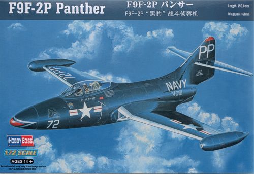Hobby Boss - 87249 - Grumman F9F-2P Panther - 1:72