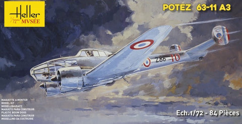 Potez 63-11 A3 - 1:72 - Heller - 80313 - @