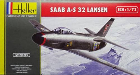 SAAB J-32 Lansen - 1:72 - Heller - 80343 - @