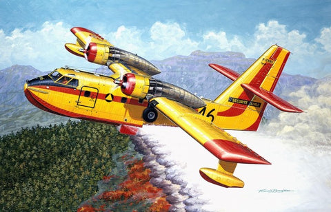 Heller - 80373 - Canadair CL.215 water bomber flying boat - 1:72