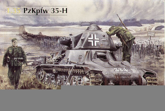 Heller - 81132 - French Hotchkiss/Panzer H35 - 1:35