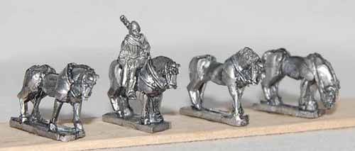 Medieval mounted longbowmen - 10mm - Old Glory - @