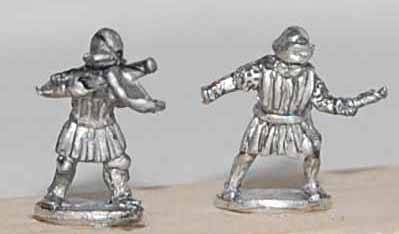 Old Glory - Medieval 2 man handguns - unpainted - 10mm