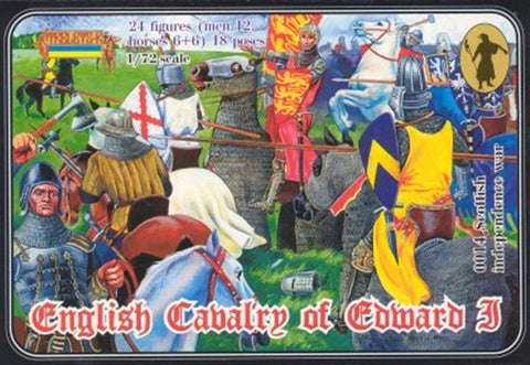 Strelets - 0014 - English Cavalry of Edward I - 1:72