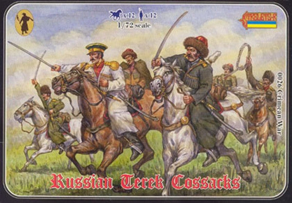 Crimean Russian Mounted Terek Cossacks - 1:72 - Strelets - 026 - @