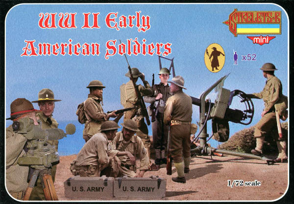 Early American soldiers WWII - 1:72 - Strelets - M105
