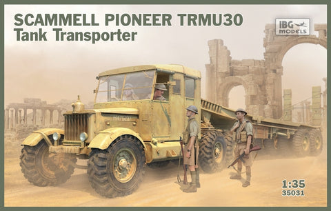 Scammell Pioneer Tank Transporter with TRMU30 - 1:35 - IBG - 35031