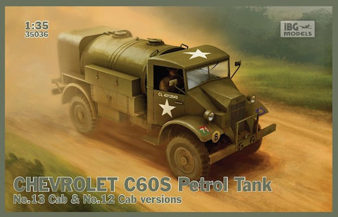 Chevrolet C60S Petrol Tank - 1:35 - IBG - 35036 - @