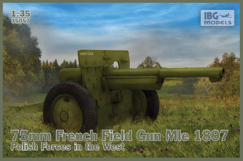 IBG - 35057 - 75mm French Field Gun Mle 1897" Polish Forces in the West - 1:35