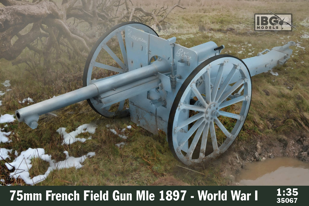 IBG - 35067 - 75mm French Field Gun Mle 1897 - World War I - 1:35