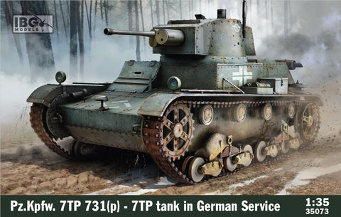 IBG - IBG35073 - Pz.Kpfw. 7TP 731(p) - 7TP tank in German Service - 1:35
