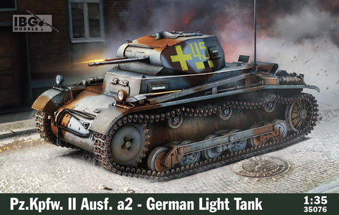 IBG - IBG35076 - Pz.Kpfw.II Ausf.A2 - German Light Tank - 1:72