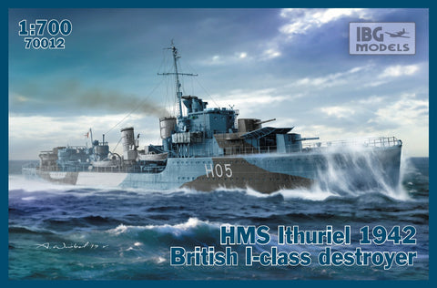 IBG - 70012 - HMS Ithuriel 1942 I-class Destroyer - 1:700