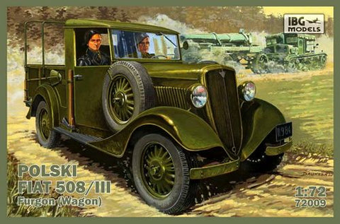 IBG - 72009 - Polski Fiat 508/III pick up version - 1:72