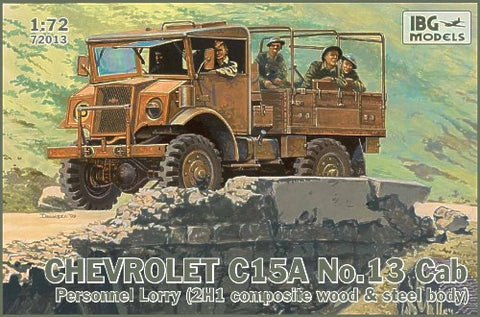 IBG - 72013 - Chevrolet C15A No.Cab 13 Personnel Lorry - 1:72