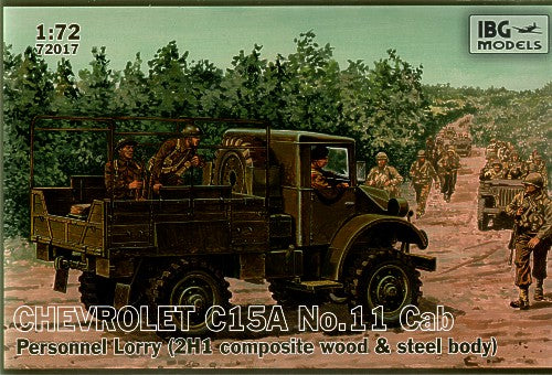 IBG - 72017 - Chevrolet C.15A No.11 Cab - 1:72