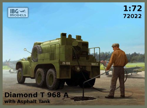 IBG - 72022 - Diamond T 968A with Asphalt Tank - 1:72