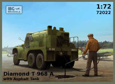 IBG - 72022 - Diamond T 968A with Asphalt Tank - 1:72