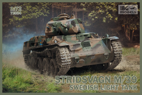 IBG - 72034 - Stridsvagn M/39 Swedish light tank - 1:72