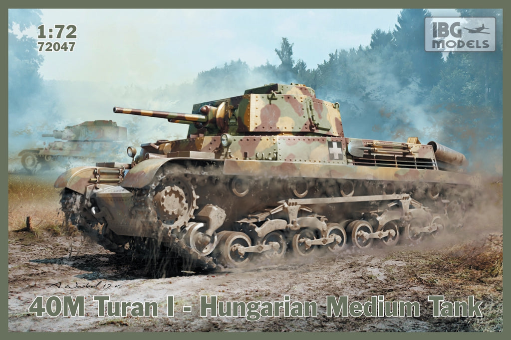 IBG - 72047 - 40M Turan I Hungarian Medium Tank - 1:72