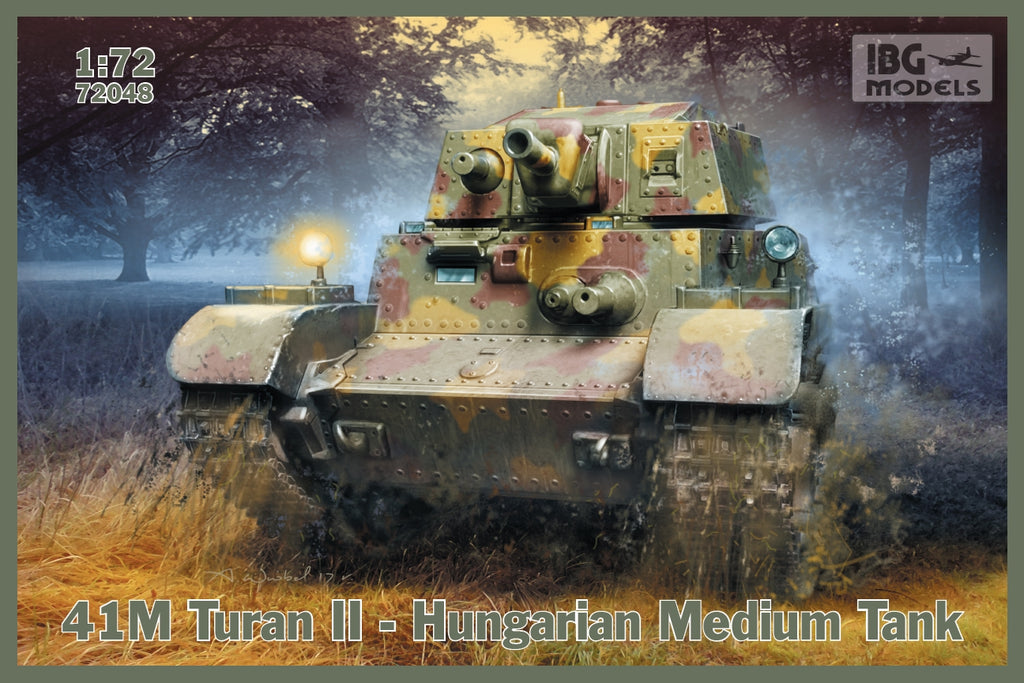 IBG - 72048 - 41M Turan II" Hugarian Medium Tank - 1:72