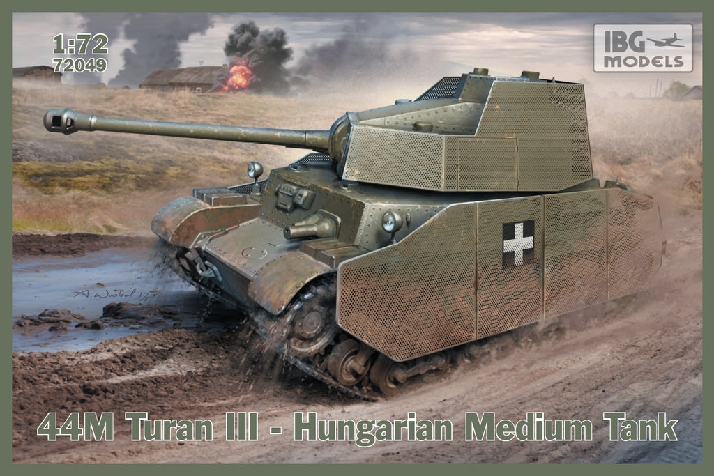IBG - 72049 - 44M Turan III" Hungarian Medium Tank - 1:72