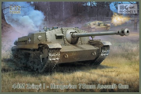 IBG - 72050 - 44M Zrinyi I - Hungarian 75mm Assault Gun - 1:72