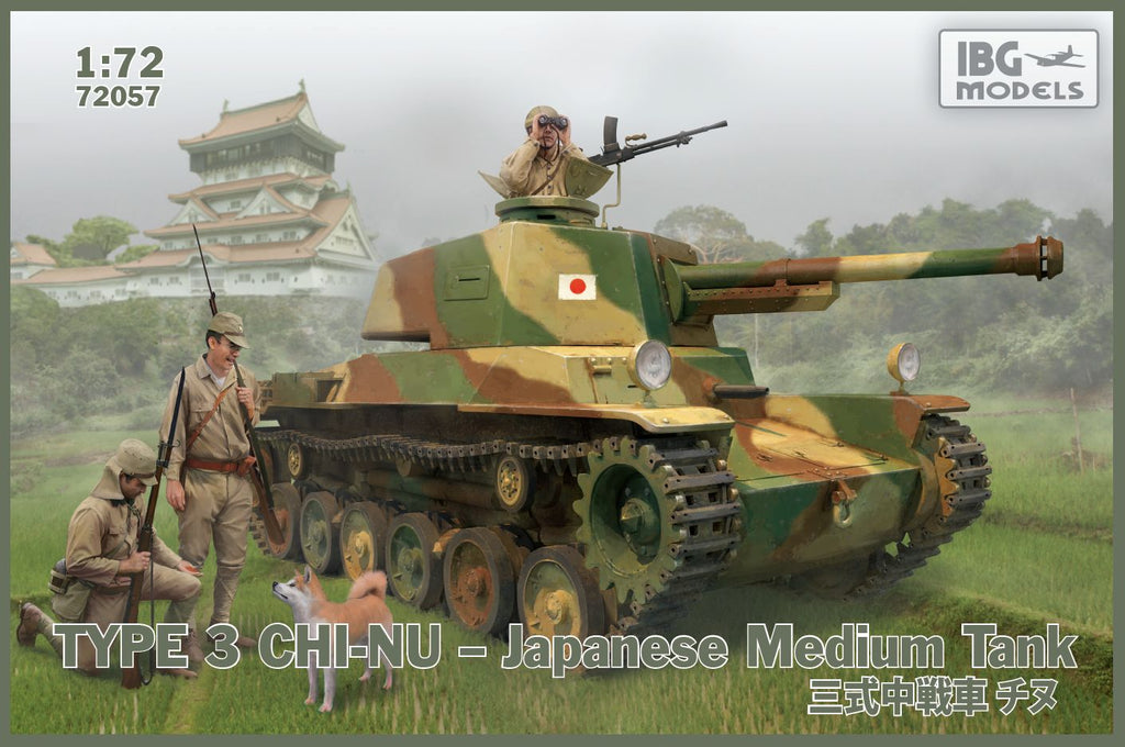 IBG - 72057 - Type 3 Chi-Nu Japanese Medium Tank - 1:72