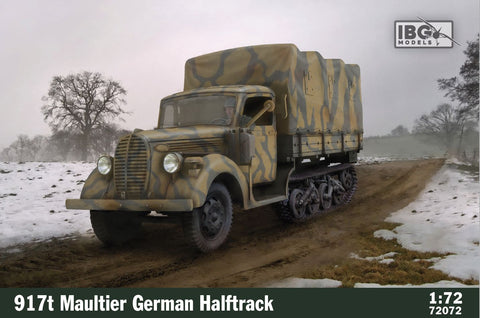 IBG - IBG72072 - 917t Maultier - German Halftrack - 1:72