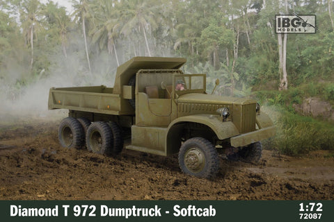 IBG - IBG72087 - Diamond T972 Dump truck Softcab - 1:72