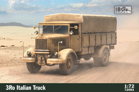 IBG - 72093 - 3Ro Italian Covered Truck - 1:72