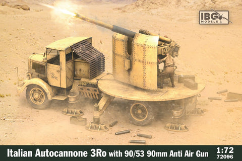 IBG - 72096 - 3Ro Italian Autocannone 90/53 - 1:72