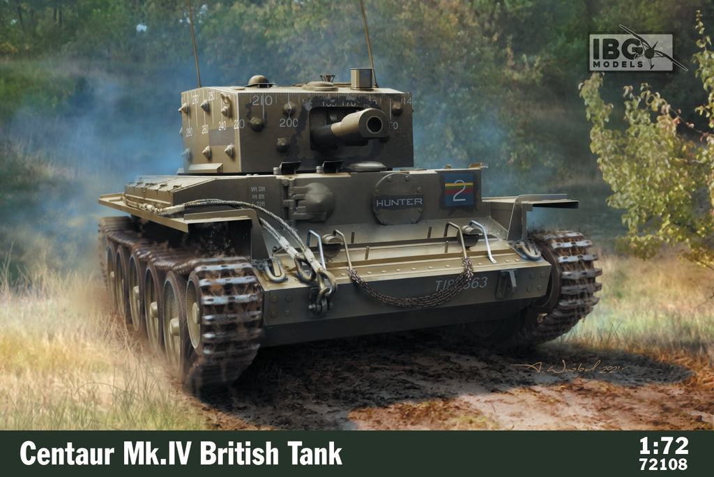 IBG - 72108 - Centaur Mk.IV British Tank - 1:72