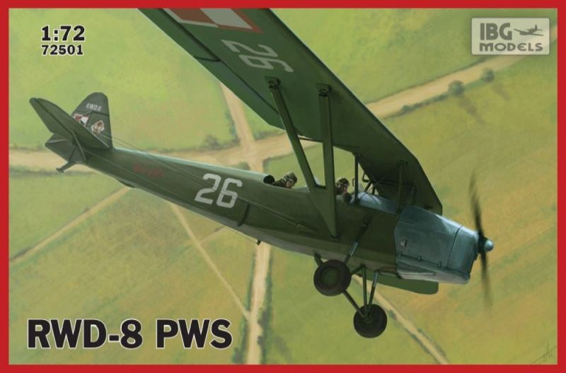 IBG - 72501 - RWD RWD-8 PWS Polish trainer plane - 1:72